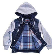 CASACA Y3168 C/CAP JEANS NIÑO