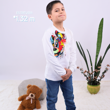 POLO MANGA LARGA MICKEY COLORES CHUP
