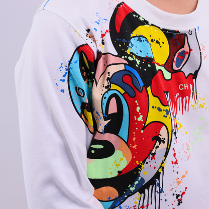 POLO MANGA LARGA MICKEY COLORES CHUP
