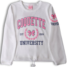 POLO COQUETTE ML ALGODON NIÑA