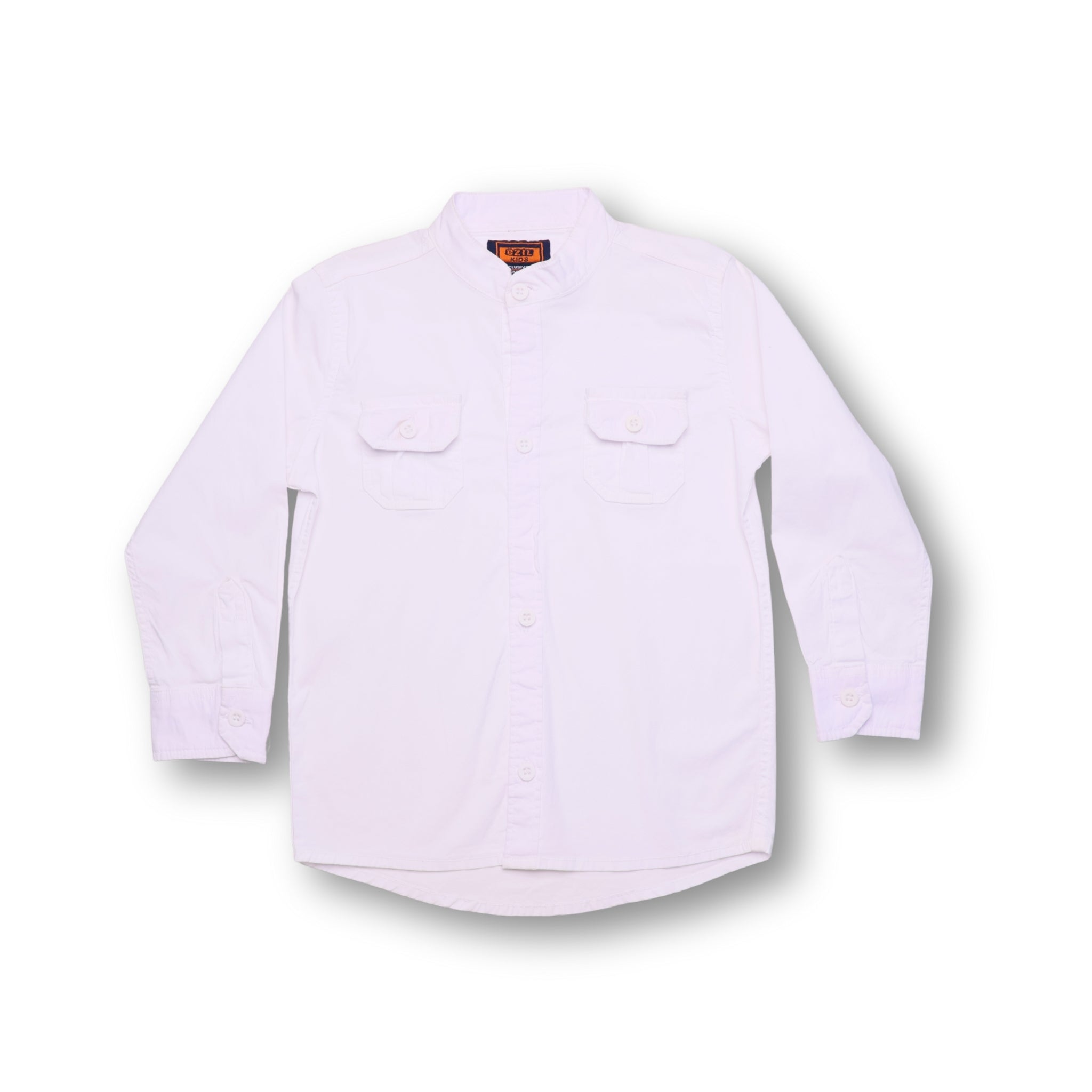 CAMISA MANGA LARGA COLOR ENTERO NERÚ OZI