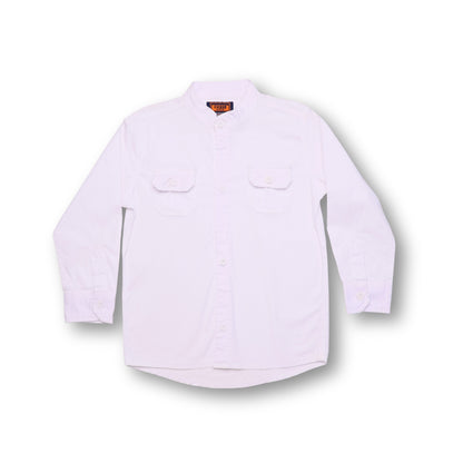 CAMISA MANGA LARGA COLOR ENTERO NERÚ OZI